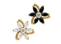 accessoire titane gold etoile strass blanc