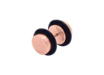 Fake Plug Stahl vergoldet Rose |  ITC