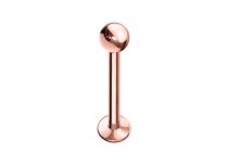 Labret Stahl Rose vergoldet |  ITC