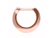 Septumring Stahl vergoldet Rose mit Scharnier |  ITC