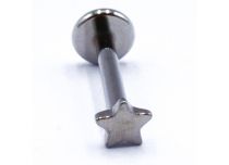 Labret Titanium Intern Steril Sternmotiv |  ITC