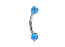 Banane 1,2x8 Titanium intern steril Doppelkugeln |  ITC