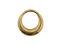 Scharnierring 1,2x8 Titan PVD GOLD Steril Eclipse|  ITC