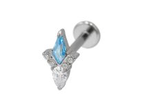 Labret Titanium Interne Steril Rautenmuster |  ITC