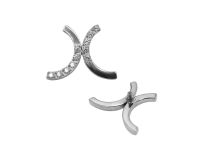 Accessoire Titanium Doppelmotiv Halbkreis |  ITC