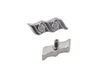 Accessoire Titanium Motiv gedrehte Stange |  ITC