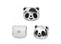 accessoire titane panda argenté