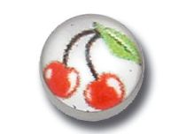 Schraubbare Stahlkugel Kirschmotiv |  ITC