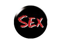 Stahlkugel Push Clip Motiv Sex |  ITC