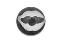 Kugel Stahl Push Clip Motiv Schnurrbart |  ITC