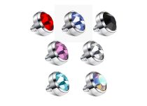 Stahlscheibe Interne Schraube für 1,6 mit farbigem Kristall |  ITC