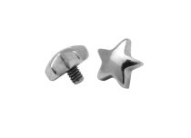 Accessoire Interne Schraube Stahlguss Stern-Motiv |  ITC