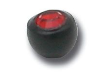 Push-Ball Clip BioFlex Schwarz Kristall Bunt |  ITC