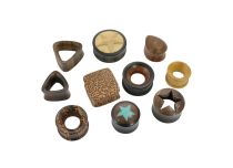 10er-Pack Horn- und Knochen-Plugs |  ITC.