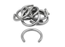 Titanium Hufeisen Set ohne Kugel |  ITC