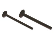 PTFE Labret Schwarz ohne Kugel |  ITC