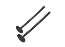 PTFE Labret Schwarz ohne Kugel |  ITC