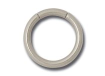 Titanium Ring Runder Verschluss |  ITC