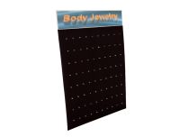 Display aus Kunstleder 80 Clips,25x35cm, Logo