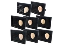Silikondisplays mit Rahmen 21x16cm