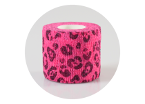 Schutzstreifen Muff - Leopardenmuster rosa |  ITC