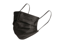 Schwarze Hygienemaske