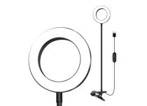 LED-Lampe Ring mit Clip-Befestigung, einstellbar 3 Farbtöne