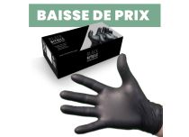 Nitrilhandschuhe schwarz - puderfrei |  ITC