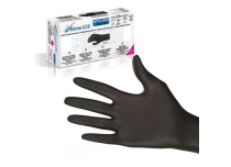 Schwarze Nitrilhandschuhe - puderfrei | Naturex
