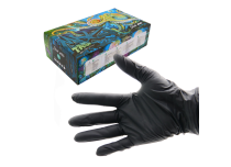 Schwarze Nitrilhandschuhe Tag - puderfrei |  ITC
